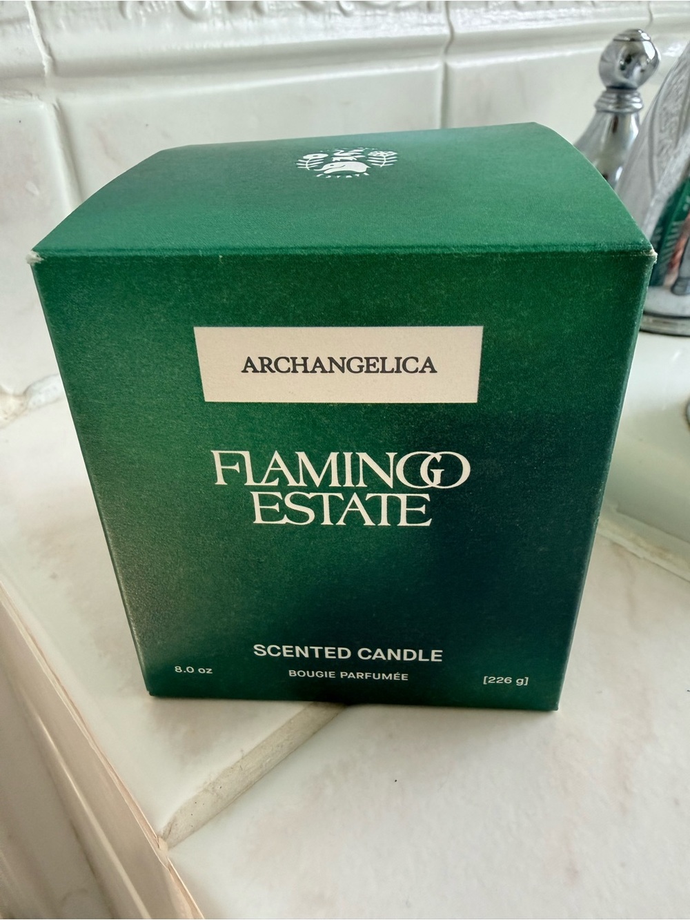 Flamingo Estate Archangelica Scented Candle - Green